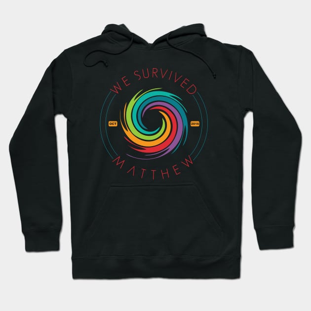 Hurricane Matthew Survivor Hoodie by Soulcatcher